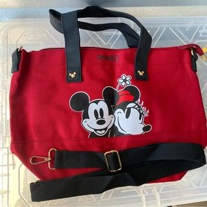 Anello Disney Mickey and Minnie Tote Bag NWOT